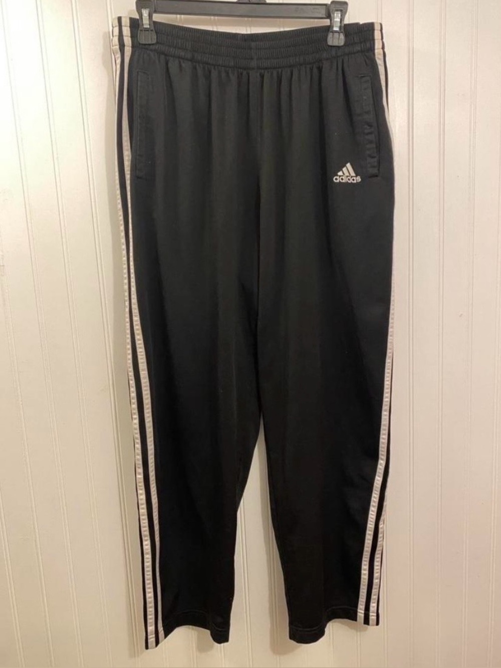 vintage Adidas black track pants